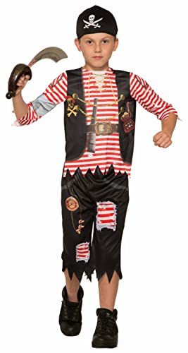 Disfraz completo Pirata infantil talla grande miniatura 1
