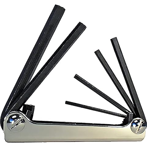 EKLIND 20511 Steel Handle Fold-up Hex Key allen wrench - 5pc set SAE Inch Sizes 3/16-3/8 Cover