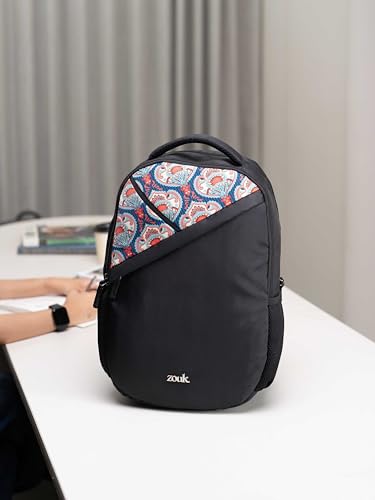 Image of ZOUK Taaran Backpack - Large 2 Compartment Backpack, 18.5L with Spacious Interiors Bags For School, Office, College, Gift For Men & Women