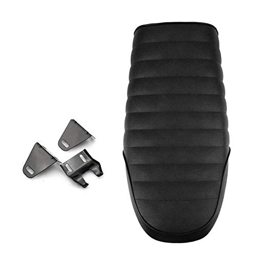 G-wukeer Cojín de Cuero para Motocicleta, cojín sintético Asiento Trasero/Bolsa del Asiento Trasero para Decorar Motocicleta y Corredor, 530 250 120 mm