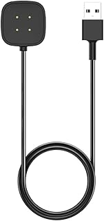 Charger for Fitbit Sense/Sense 2/Versa 3/Versa 4, Replacement USB Charging Cable for Versa 4/Versa 3/Sense 2/Sense (3.3ft/1m)