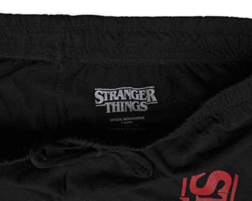 Stranger Things Men's TV Show Original Logo Adult Loungewear Pajama Pants3