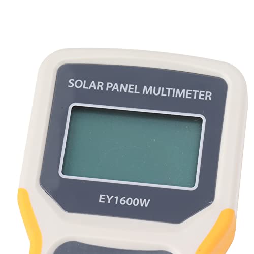 Image of AUNMAS Solar Panel Tester Photovoltaic Multimeter, Portable MPPT Detection 1600W DC Current Voltage Measurement for Car Boat Rooftop Systems (Solar Powered Efficiency)