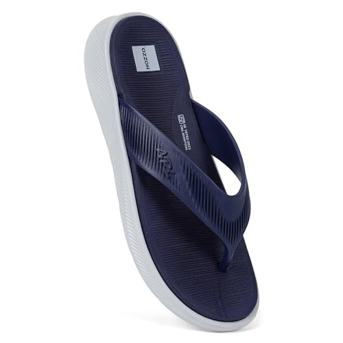 Image of OZZOH Flip-Flops For Men | Durable | Comfortable | Outdoor | Adventure | EVA Sole | PVC Strap | Long lasting | Men Slippers For Daily Use