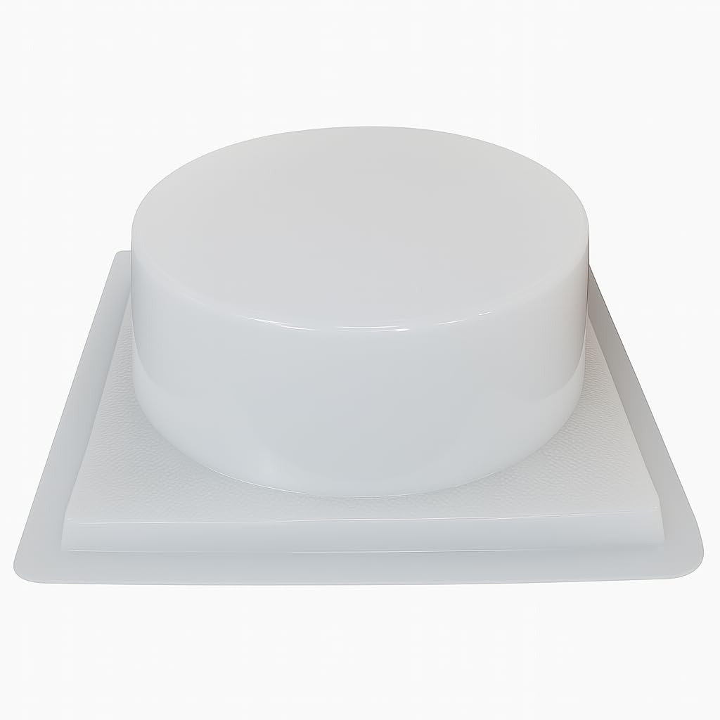 Round Gelatin Mold – Molde Redondo para Gelatina – Plastic Jello Mold for Gelatin & Cold Desserts – Made in Mexico (4.5 Liter)