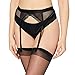 Produktbild Amazon-Marke: Iris & Lilly Damen Strapse aus Spitze, Schwarz (Black), L, Label: L