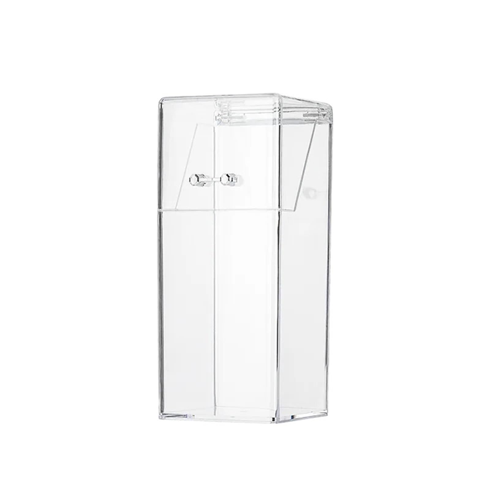 WEOKDFHA Clear Pencil Holder Clear Pen Holder, Eyebrow, Makeup Brush Storage Box, Desk Organizer, Large Capacity Stationery