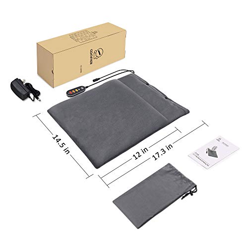 Comfier 2-in-1 Fußwärmer und Heizkissen, 60 Minuten automatische Abschaltung, Fußwärmer für Frauen, Heizdecke zur Linderung von Rückenschmerzen und Krämpfen,Geschenk - Image 8