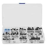 ✔ 【Protegido con tubo de PVC o UL】 145 piezas de inductores en 12 valores pueden satisfacer sus necesidades generales.
