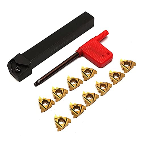 Portaherramientas CNC SER1212H16 con 10 insertos miniatura 2