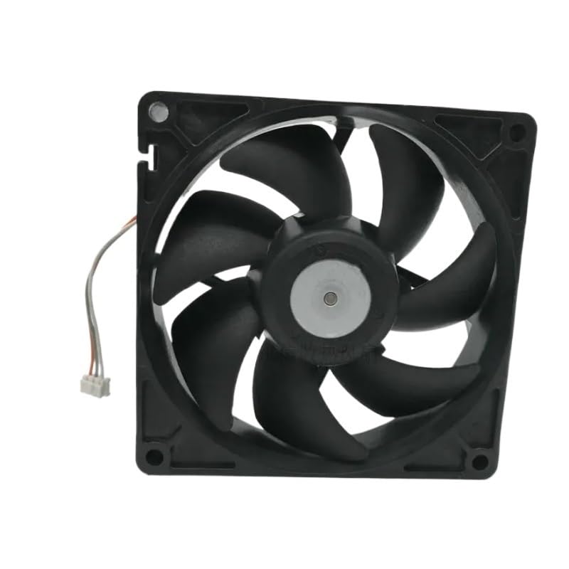 Ventilador de refrigeración para Servidor 3 Cables Nidec U92T12MMB7-53, CC 12 V, 0,10 A, 90 x 25 mm