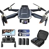 2650 ft Control Range Super Enduring Brushless Motor Drone with 84 Mins Super Long Flight Time, Drone with 4K HD Camera for Beginners, CHUBORY A77 WiFi Quadcopter, Follow Me, Auto Hover, 3 Batteries