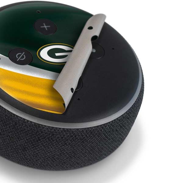 Skinit Decal Audio Skin Compatible with Amazon Echo Dot 3 - Officially Licensed NFL Green Bay Packers Design