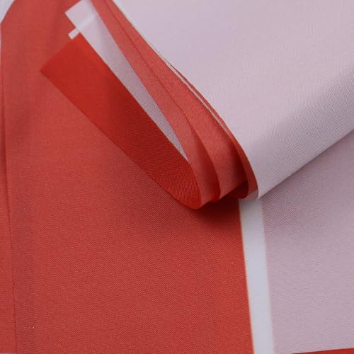 Image of AZ FLAG Monaco 6 meters BUNTING Flag 20 flags 9'' x 6'' - Monegasque - Monacans STRING flags 15 x 21 cm