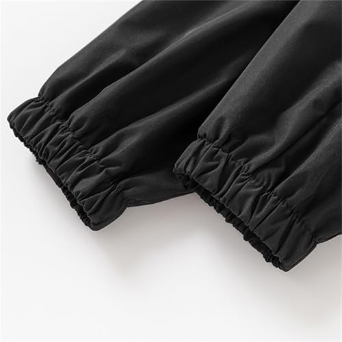 Children's Windbreaker Jacket Girls Boys Lightweight Hooded Outwear Trendy Comfy Rain Coats Waterproof Fall Winter3