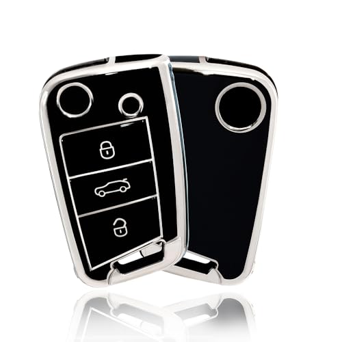 [OFF WE GO] TPU �S���t�L�[�P�[�X�Ή��t�H���N�X���[ �Q�� VW Golf 7 MK7 Polo Jetta 4 Seat Ibiza 4/5 Leon Toledo Skoda Superb Rapid Spaceback Octavia 