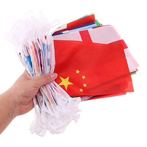 200 Country Flags, Flags Of The World, Buytra International Flags Bunting Banner Decorations For Party, Olympics, Grand Opening, Bar, Sports Clubs, School Events, Cultural Studies And More #TOP2