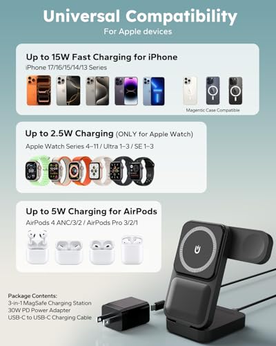 Travel Charging Station 3 in 1 for MagSafe - image 6
