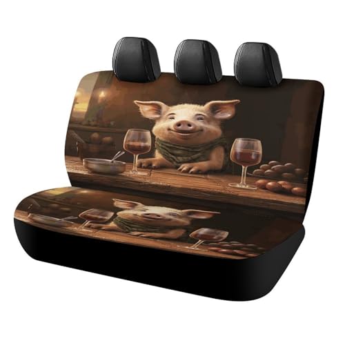 Funda de asiento de coche para perro y banco trasero, ideal para viajar con tus mascotas en SUV