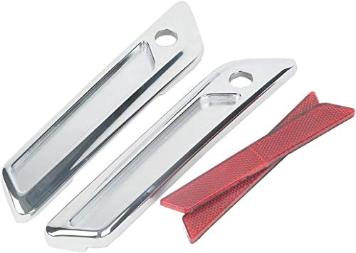 Cubiertas cromadas para bisagras de alforjas TCMT, compatibles con Harley Touring Road King, Street Glide, Ultra Limited, Tri Glide (2014-2024) miniatura 6