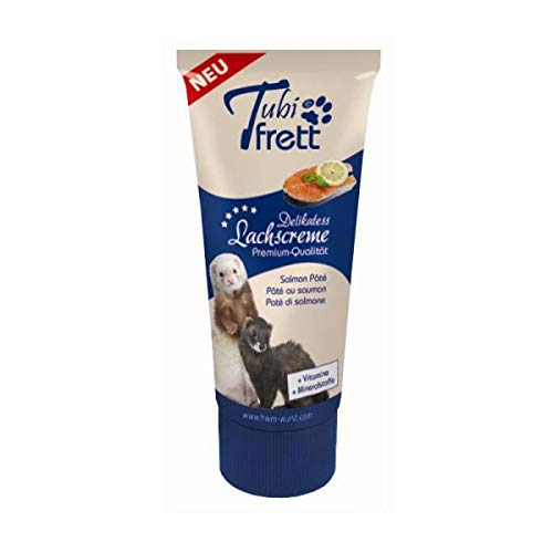 Hansepet - Tubidog Tubi Frett - Lachscreme für Frettchen 75 g