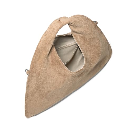 Bolso tote de gamuza pequeño para mujer miniatura 4