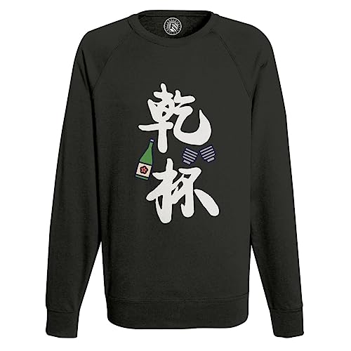 Sweat Shirt Homme Kenpai Sake motif culture japonaise