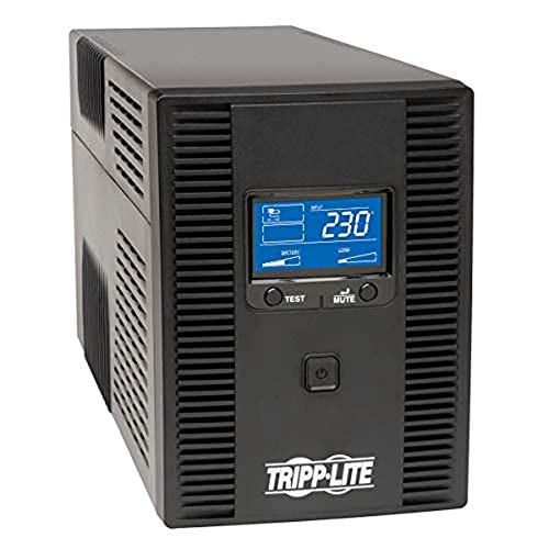 Tripp Lite Smart UPS LCD 1500VA Tower Line-Interactive 230V, 900W, 8 C13 Outlets, 2-Year Warranty...