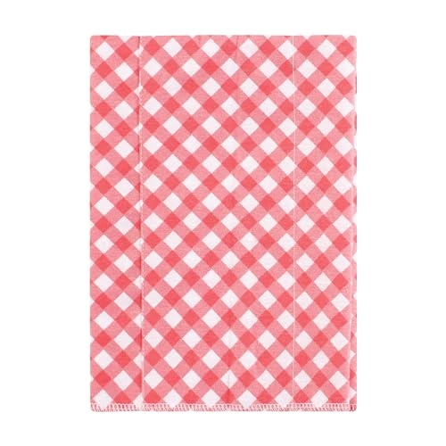 Image of Hudson Baby Unisex Baby Flannel Burp Cloth 7pk, Cherry Sweet, One Size