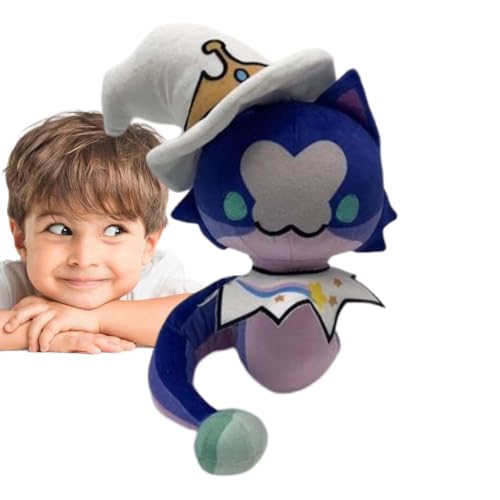 Muñeco de peluche Stringbean – Lindo juguete de personaje de la casa de búho, material suave de lujo, colores brillantes, relleno completo, 20 cm, tacto agradable + mano de obra artesanal, duradera
