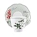 Brunchfield Tazas de Té y Platillos, Porcelana, Blanco, 15x12x4.5 cm, 4 Unidades