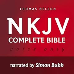 Voice Only Audio Bible - New King James Version, NKJV (Narrated by Simon Bubb): Complete Bible Audiolibro Por Thomas Nelson arte de portada
