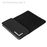Grifiti Fat Mouse Wrist Pad 8 Is a 11 X 8 X 0.75 Inch Combined Mouse Pad and Wrist Rest for Mice, Keypads, Numberpads, Trackpads, Trackballs, Adding Machines, Printing Calculators