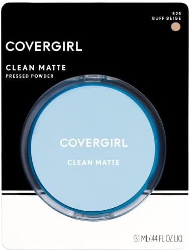 Clean Matte Pressed Powder Buff Beige 10 g (Packaging may vary)