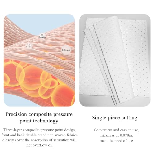 Image of 30 PCS Spill Absorbent Pads, 15 inch x 20 inch Premium Oil Absorbing Mats for Absorbing Protecting Garage Basement, White Reusable Absorbing Heavy Weight Oil-Only Absorbent Mat Pad