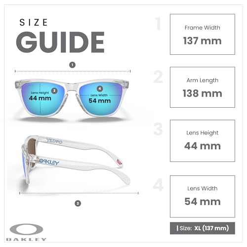 OAKLEY Frogskins (a) OO9245 Square Sunglasses for Men+ Bundle Accessory Leash Kit, Microfiber Pouch4