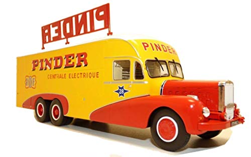 Direkt Collections Camion Cirque PINDER Bernard 28 Centrale Electrique 1/43 avec Certificat Authenticité !