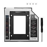 hdd caddy acer 1. [Breite Unterstützung] Dieses Gerät akzeptiert 6,3 cm (2,5 Zoll) 9,5 mm SATA HDD/SSD (Festplatte nicht im Lieferumfang enthalten), Standard SATA-13-Pin (6 + 7) optische Laufwerk-Schnittstelle, unterstützt SATA-I/SATA-II/SATA-III.