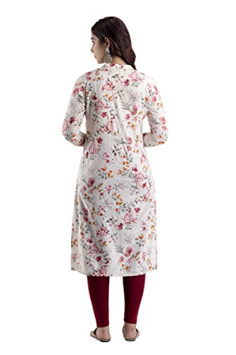 Image of New Elite Rayon Anarkali Maternity Feeding Kurti with Both Side Zipper
