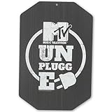 MTV Unplugged Metal Wall Decor - 象徴的なMTV Unplugged Sign 寝室や音楽室用