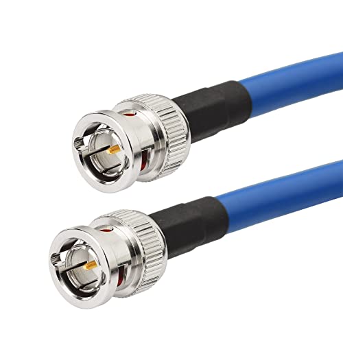 Image of Superbat SDI Cable 200ft BNC Cable Belden 1694A + 3G /6G SDI Cable Spool Supports 3G-SDI /6G-SDI /4K /8K SDI Recorder Camera Monitor Router Audio Gateway Sync Broadcast etc.