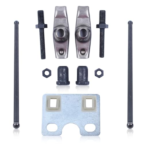 Gubeter Kit de Culbuteur pour Honda GX340 GX390 11HP 13HP 188F Moteur à essence, Tige de poussée et plaque de poussée, Moteur Générateur Pompe à eau