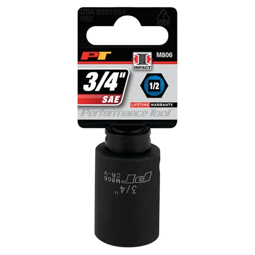 Image of Performance Tool M806 1 /2 Drive 3 /4 6-Point Impact Socket