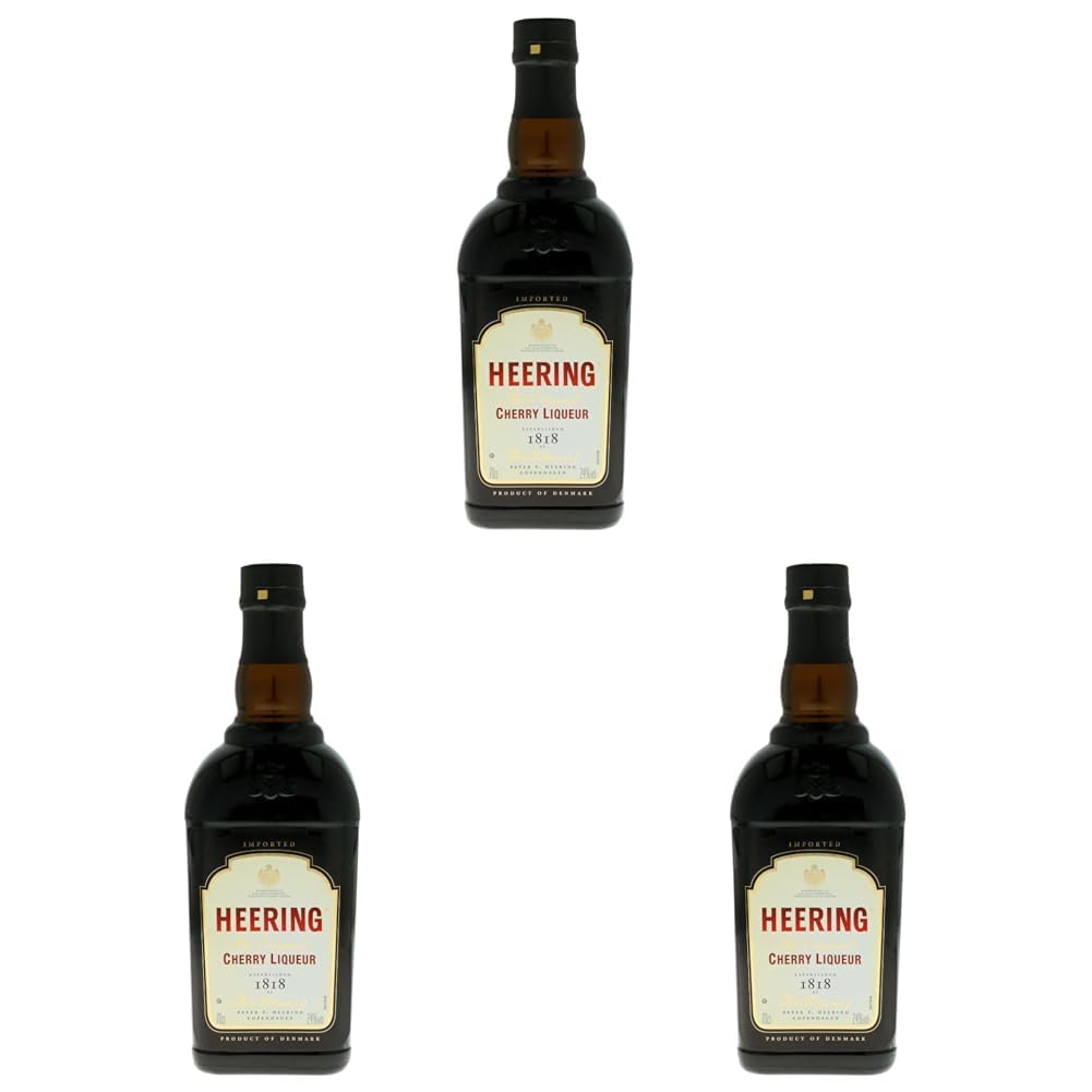 Heering Cherry Liqueur Kirschlikör, 3er Pack (1 x 700 ml)