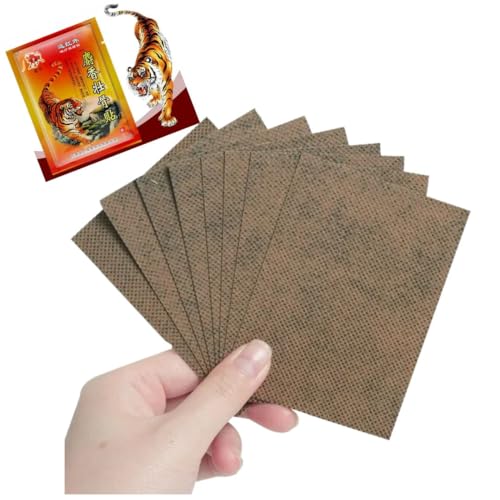 Kit Adesivo Analgésico Emplastro Alivio Dores Inflamações Tensões Musculares Tigre Chinês