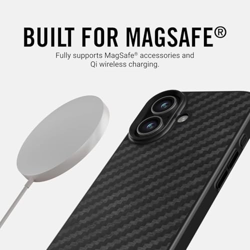 Coque iPhone 17 Ridge double couche avec MagSafe et boutons alu