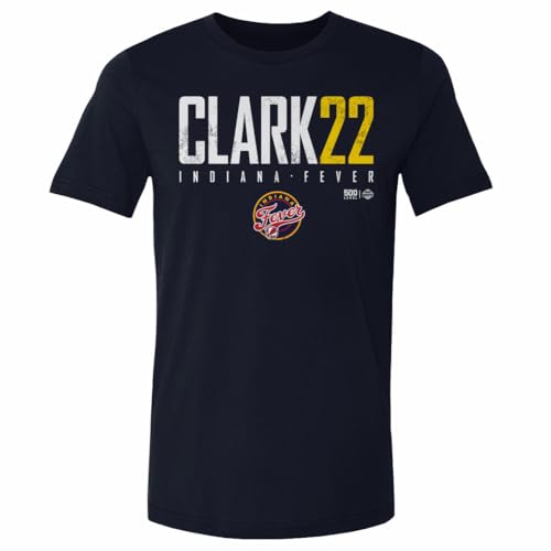 500 LEVEL Caitlin Clark Indiana Fever Shirt - Caitlin Clark Indiana Fever Elite WHT (True Navy Large)