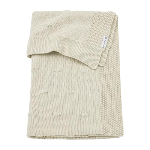 Meyco Knots Knitted Baby Blanket 75 x 100 cm 1.0 Tog