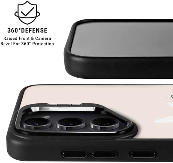 Skinit Kickstand Phone Case Compatible with Galaxy S24 - Officially Licensed Disney Lilo and Stitch Stitch and Angel Design