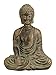 Produktbild MC Trend Buddha Skulptur Ton Antik Gold Deko-Artikel Wohnung Haus Figur Wohnaccessoire Feng Shui meditieren (Buddha groß)